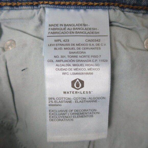 Signature By Levi Strauss S37 Slim Mens Jeans 38W x 32L - Picture 8 of 8